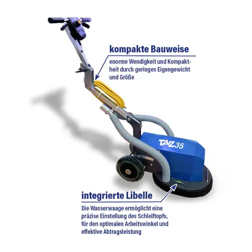 BS TAZ 35 floor sander &ndash; description