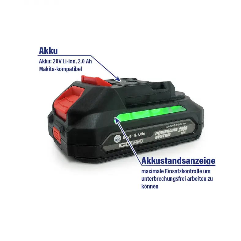 Additional image Spare battery for 400 ml grout gun – Description