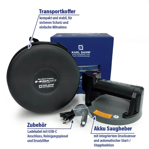 Mini aspirateur sans fil E-Grip Plus en kit
