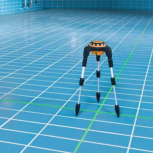 Additional image Spider floor laser, height-adjustable