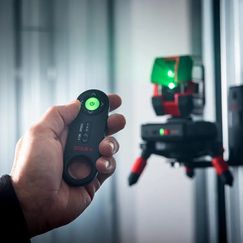 Zusatzbild Laserbasis mit einfacher Bedienung durch Fernbedienung