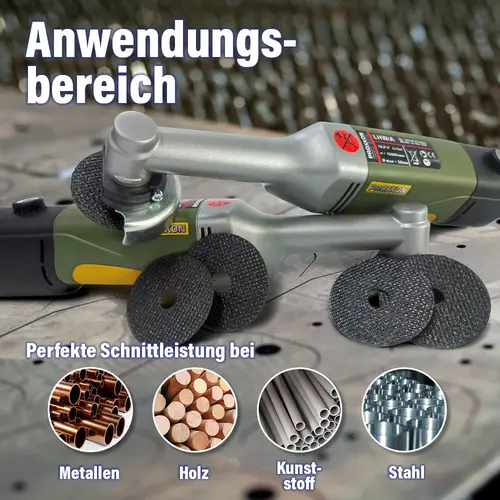 Zusatzbild trennscheibe korund fuer stahl und metalle