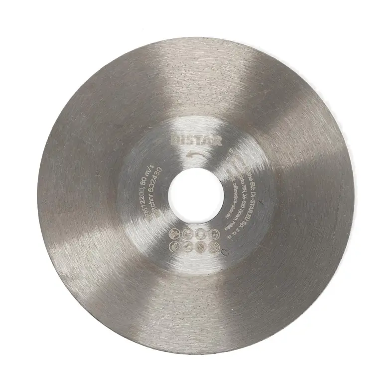 Zusatzbild Rückseite der Distar Galaxy Diamantscheibe 125 mm, 45° Gehrungsschnitt im Karl Dahm shop kaufen
