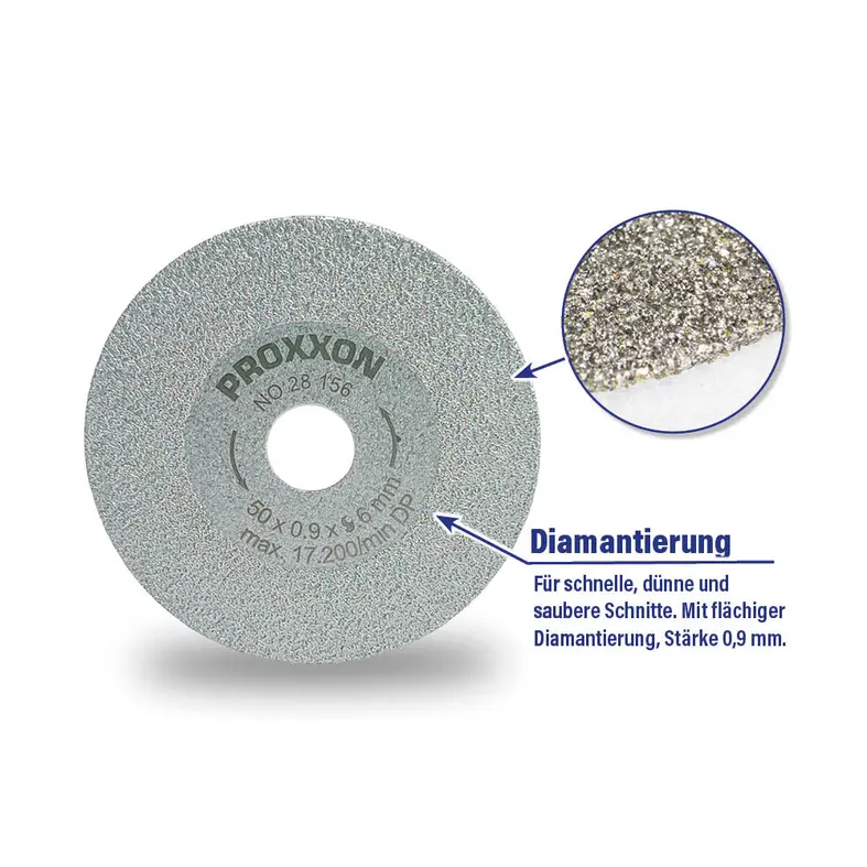Zusatzbild Diamantierte Trennscheibe Uni Cut LHW - Beschreibung