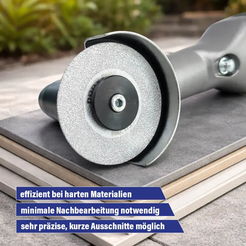 Zusatzbild Diamantierte Trennscheibe Uni Cut LHW - Produktvorteile