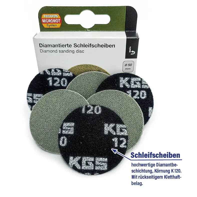 Image supplémentaire disques abrasifs diamantés avec un revêtement diamanté de haute qualité
