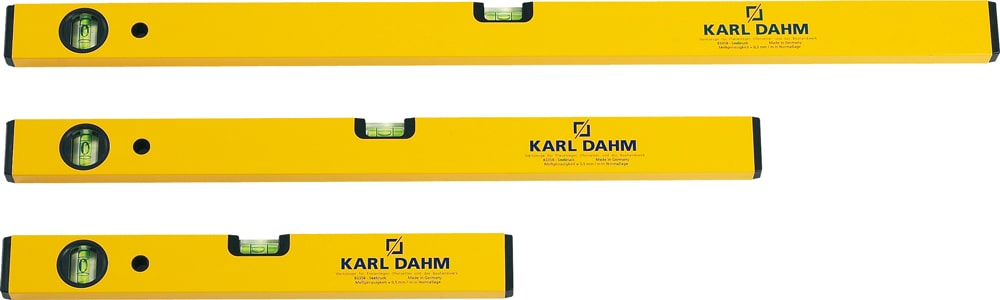 Stabila Wasserwaagen gefertigt für KARL DAHM