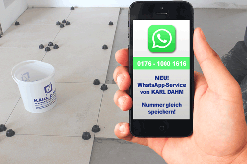 WhatsApp-Service bei Karl Dahm
